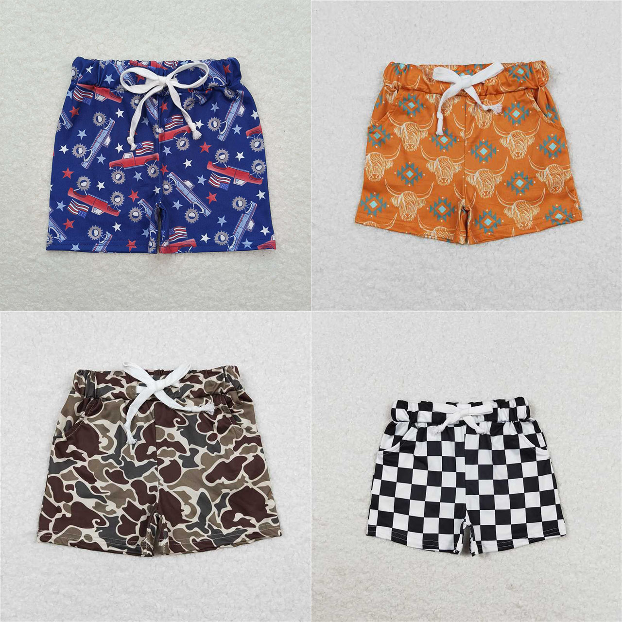 Baby Clothing Wholesale - Großhandel Baby Boy Sommer Camo Pocket