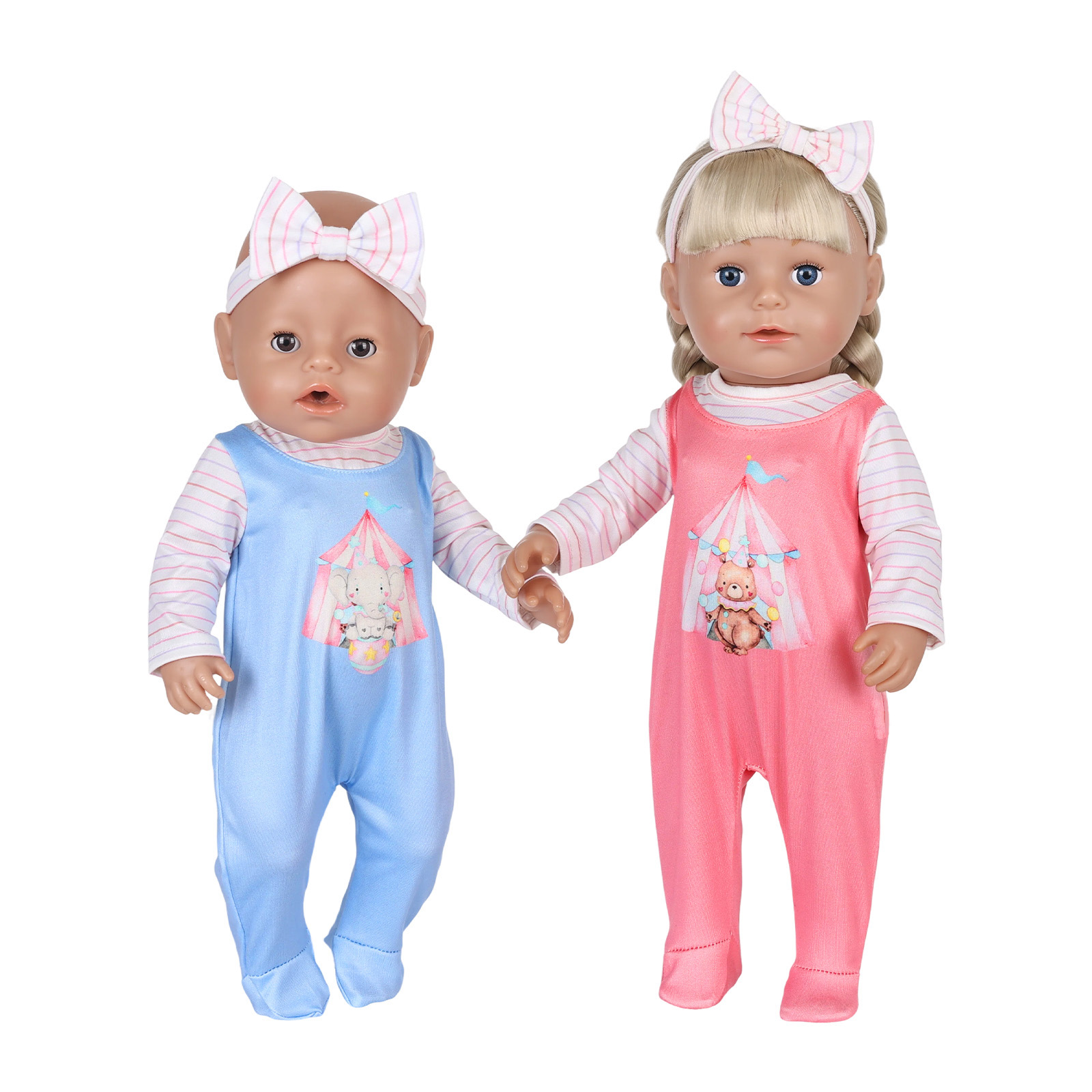Baby Clothing Unisex - Puppenkleidung für 16-18 Zoll große Babypuppen