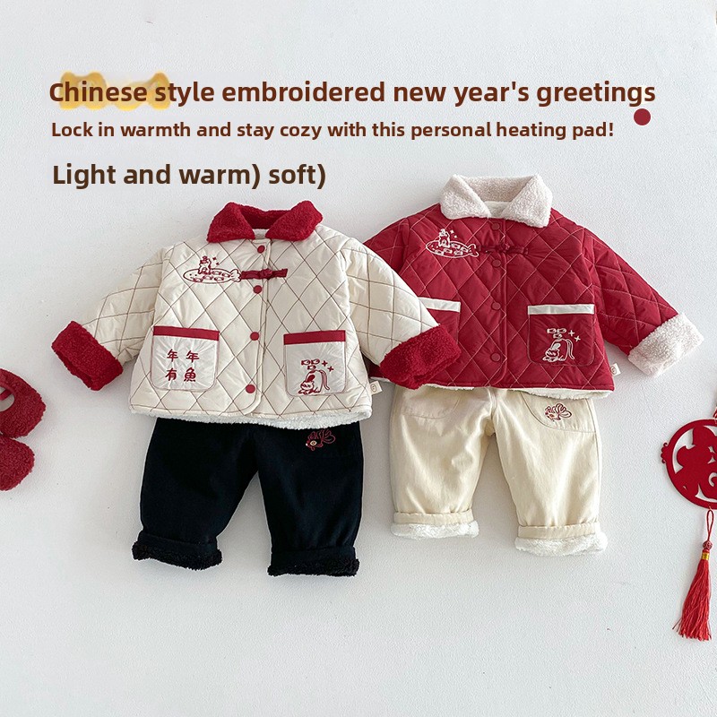 Baby Clothing Winter - Neujahrskleidung für Kinder 2025, neue Winterkleidung