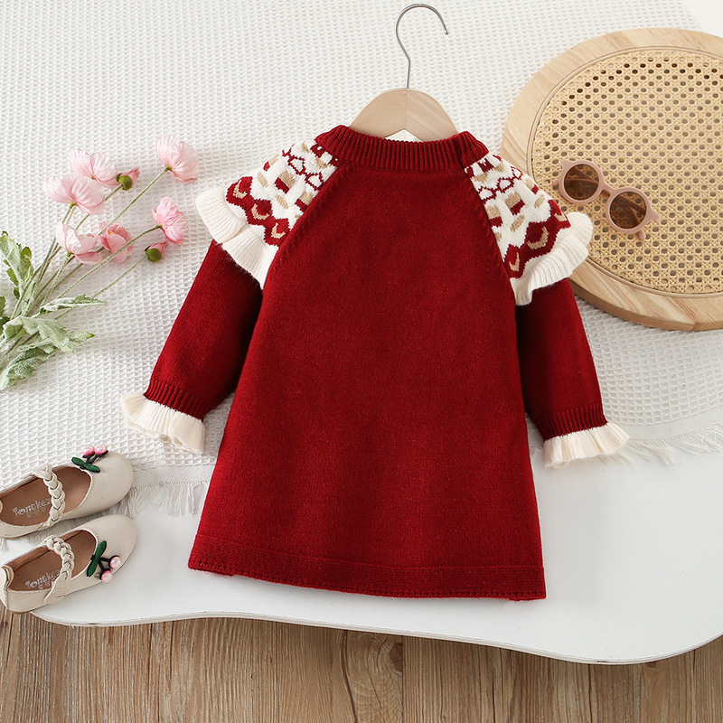 Gestrickte Kleider für Mädchen – Baby Clothing Line Bewertung und Preis