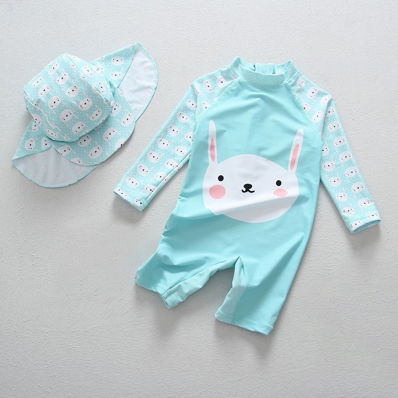 Kinder UV UPF50+ Blauer Badean – Baby Swimwear Uv Bewertung und Preis