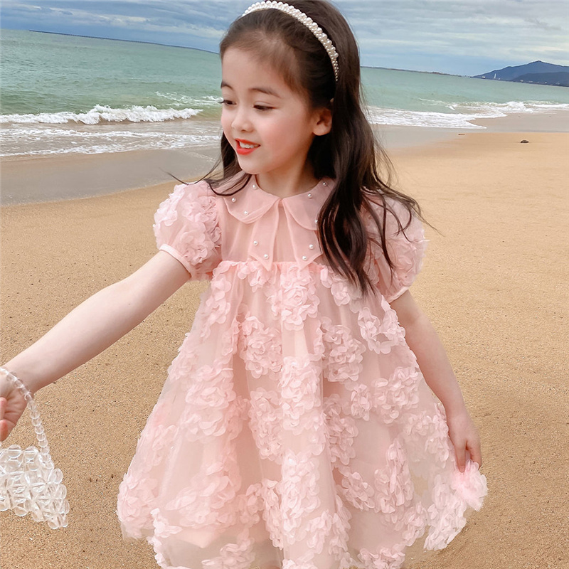 Baby Mädchen 3d Blumen Kleid S – Baby Clothing Line Bewertung und Preis