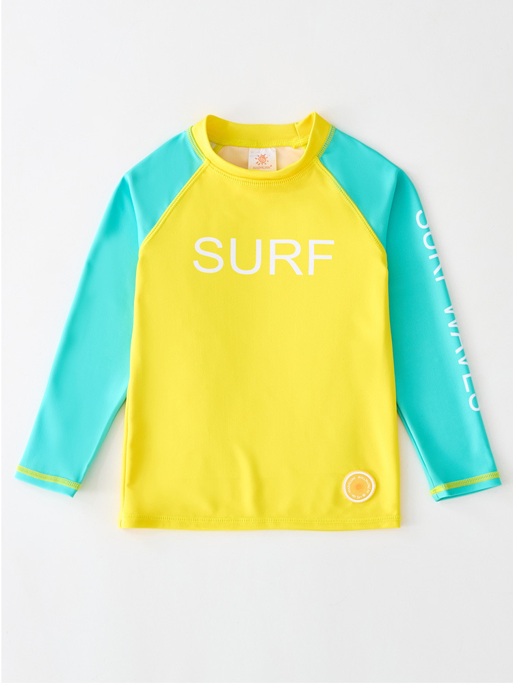 Langarm-Schwimmanzug für Mädch – Baby Swimwear Uv Bewertung und Preis