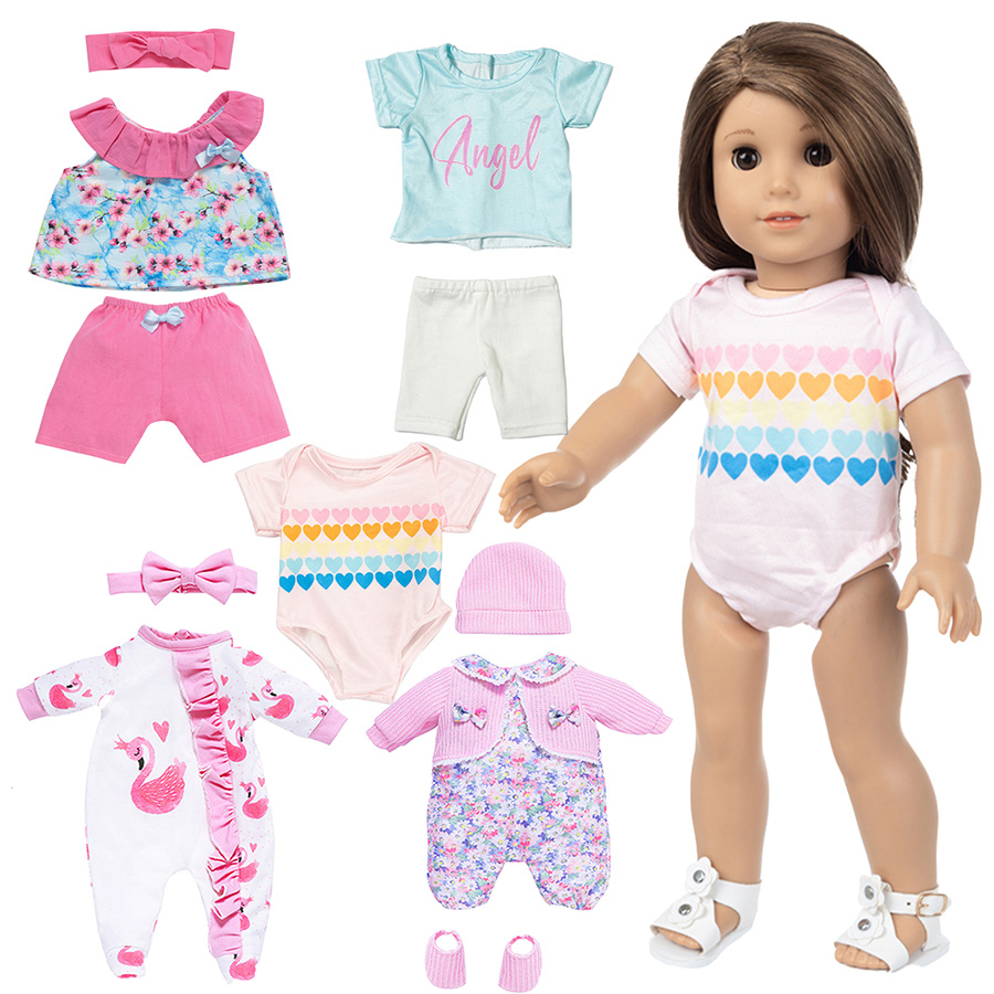 Puppenkleidung für 18-Zoll-Reb – Baby Clothing Unisex Bewertung und Preis